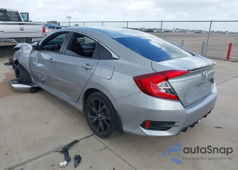 2019 Honda Civic Sport from USA, damaged, VIN 2HGFC2F85KH504408